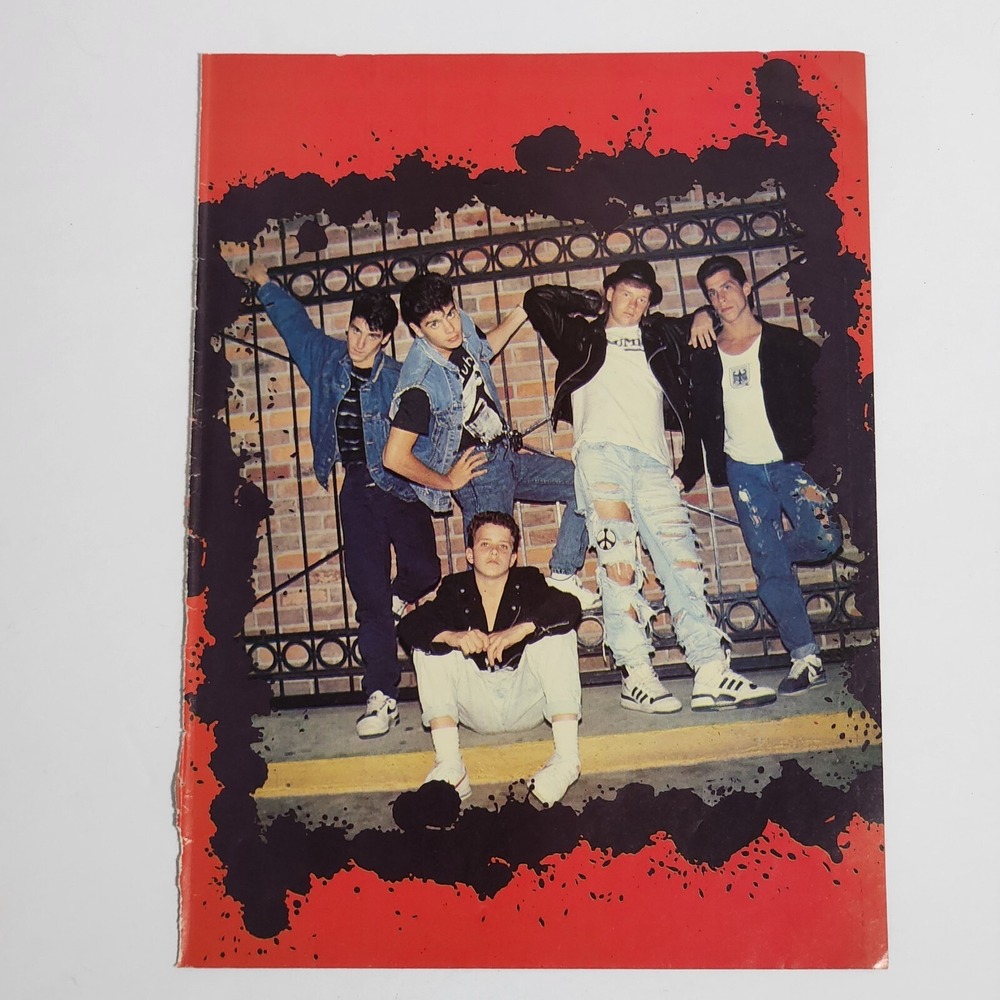 New Kids on the Block Donnie Wahlberg boy band pinup clipping vtg 8x10 1990s #2